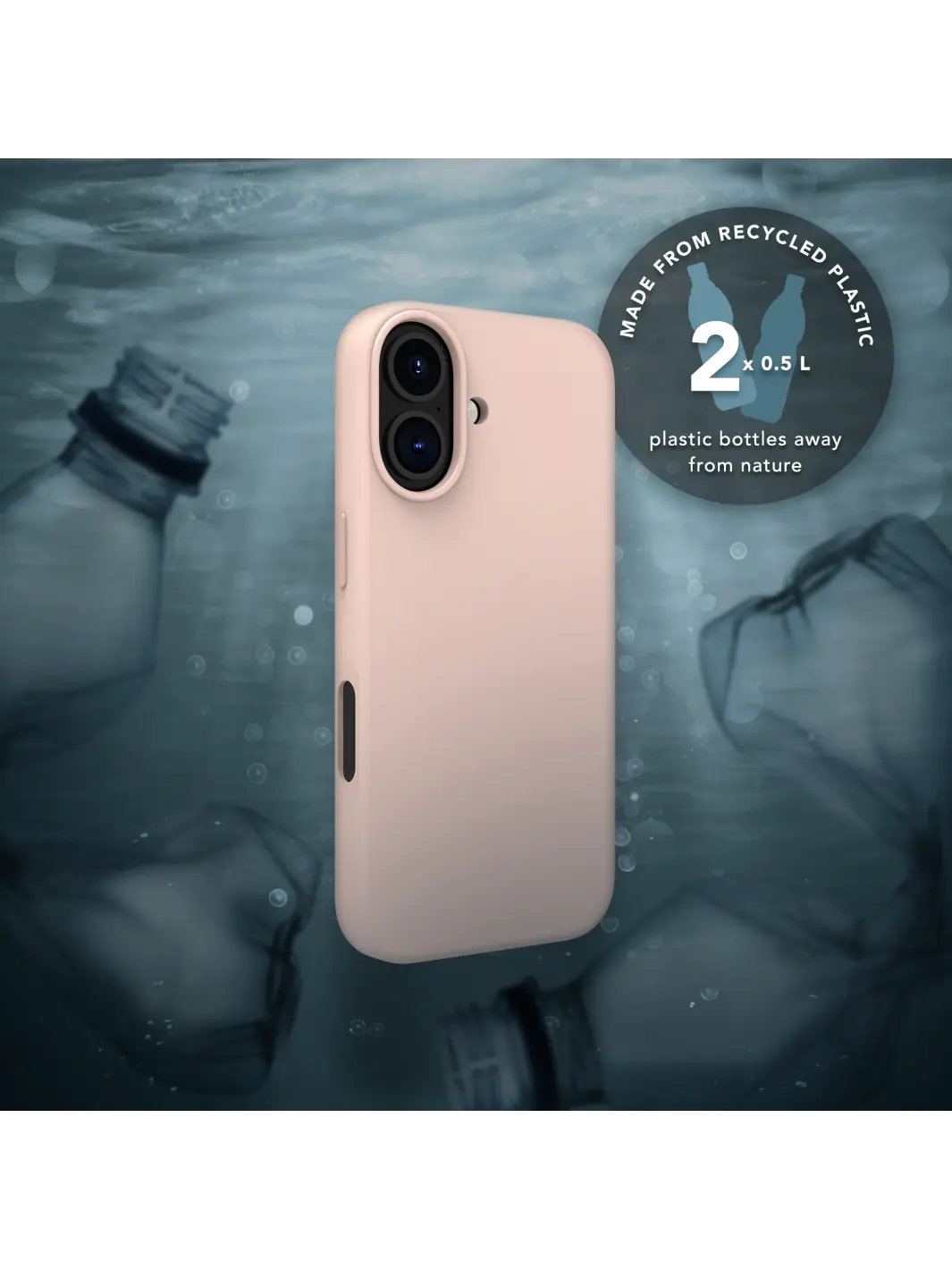 Roskilde MagSafe ICON - iPhone 16 - Pink Sand