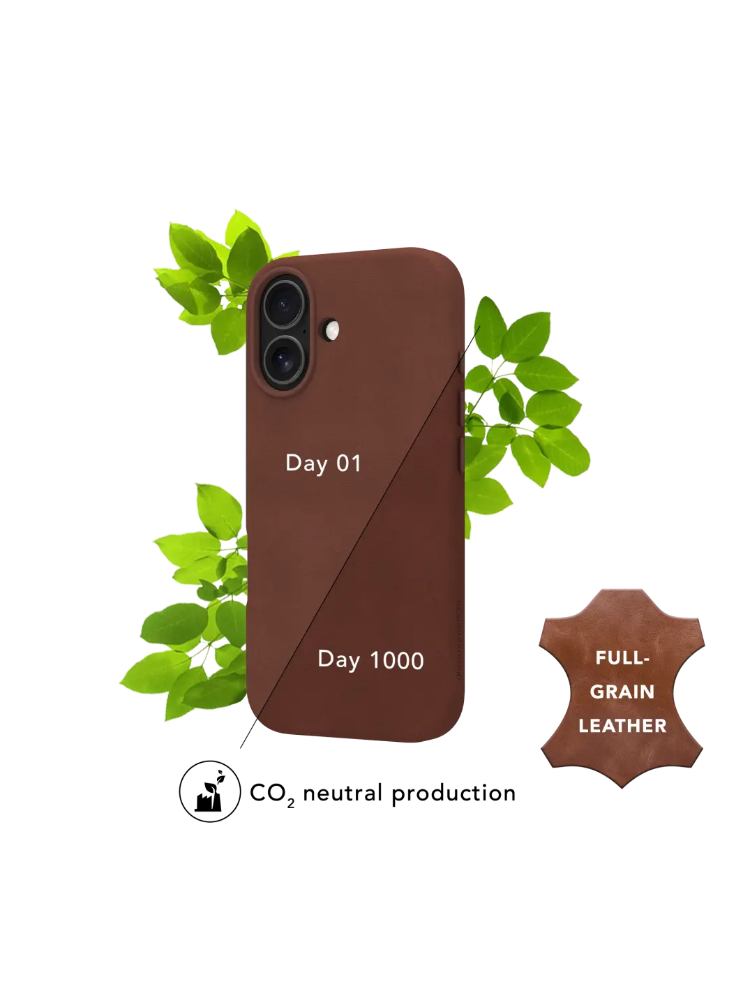 Roskilde MagSafe - iPhone 17 - Dark Tan Phone Case