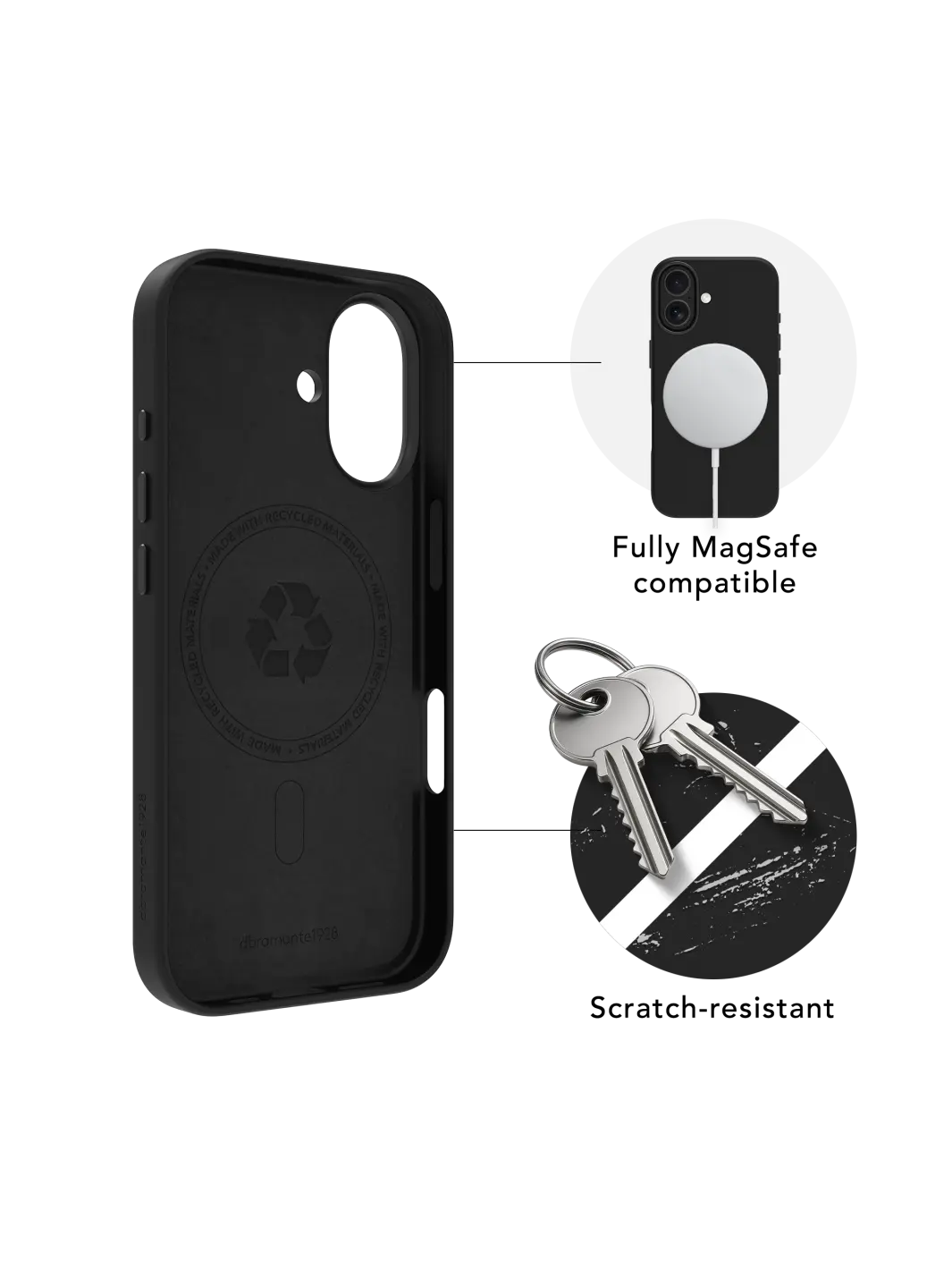 Roskilde MagSafe ICON - iPhone 17 - Midnight Phone Case