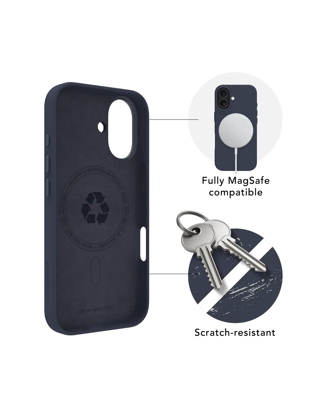 Roskilde MagSafe ICON - iPhone 17 - Deep Water Phone Case