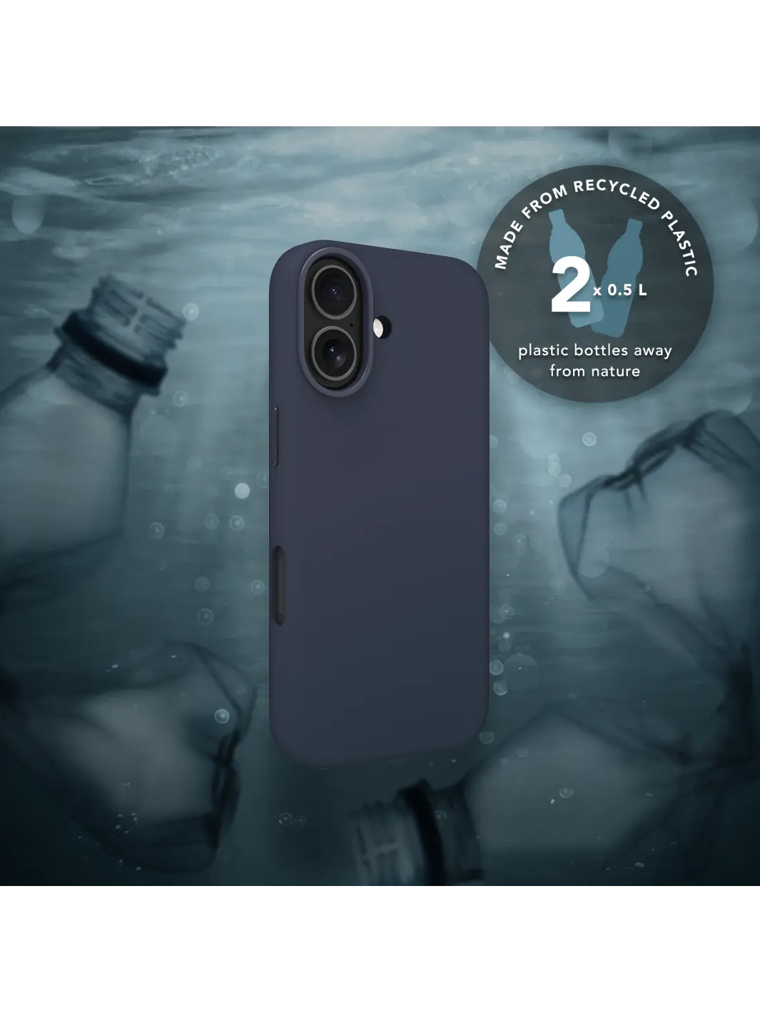 Roskilde MagSafe ICON - iPhone 17 - Deep Water Phone Case