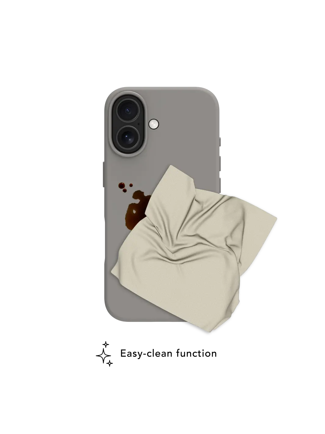 Roskilde MagSafe ICON - iPhone 17 - River Stone Phone Case