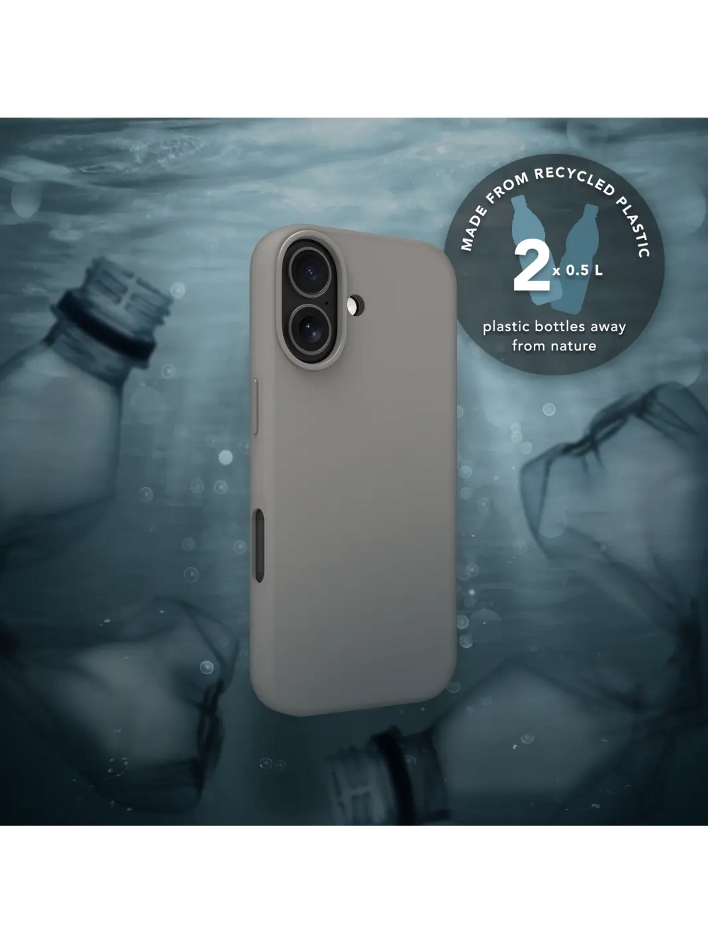 Roskilde MagSafe ICON - iPhone 17 - River Stone Phone Case