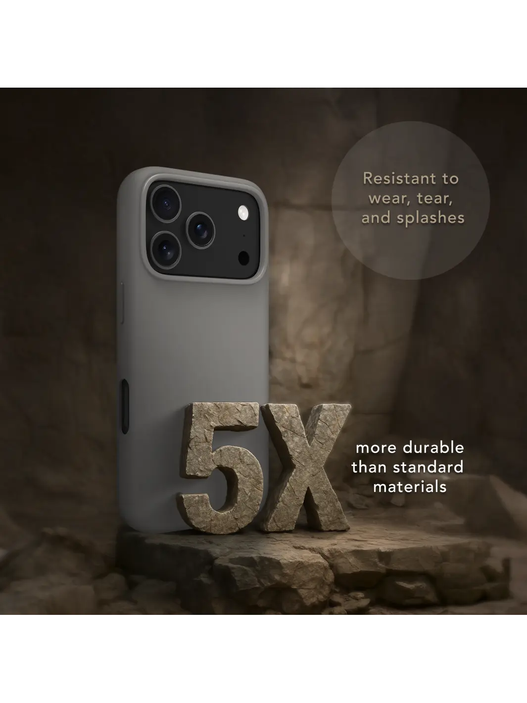 Roskilde MagSafe ICON - iPhone 17 Pro - River Stone Phone Case