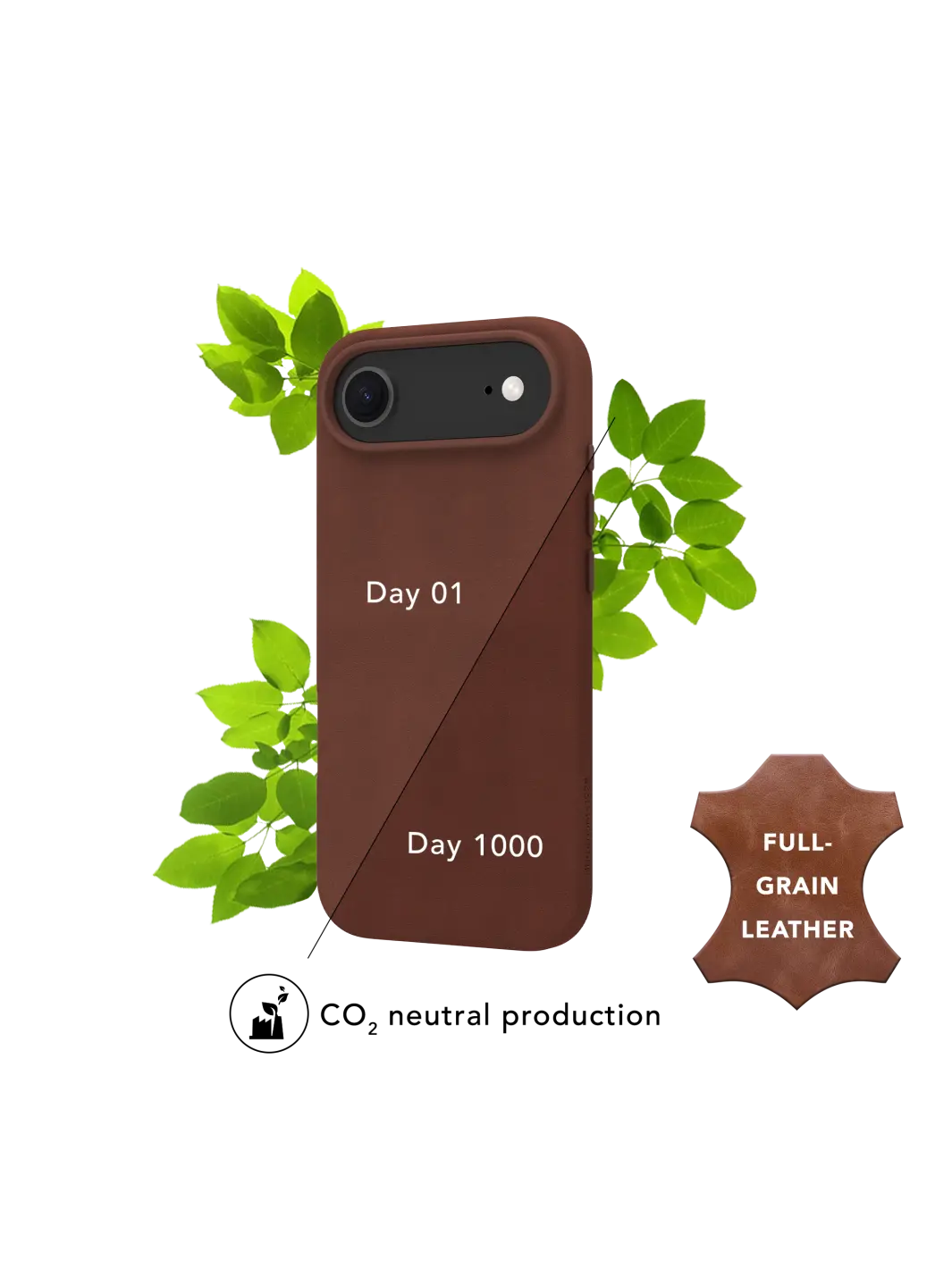 Roskilde MagSafe - iPhone Air - Dark Tan Phone Case