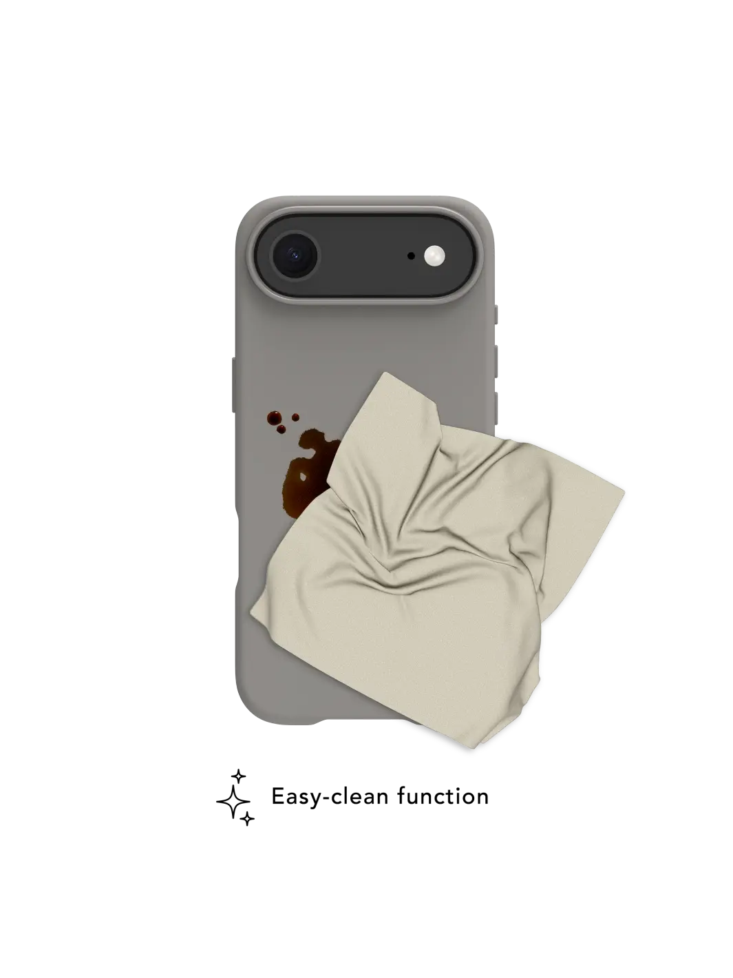 Roskilde MagSafe ICON - iPhone Air - River Stone Phone Case
