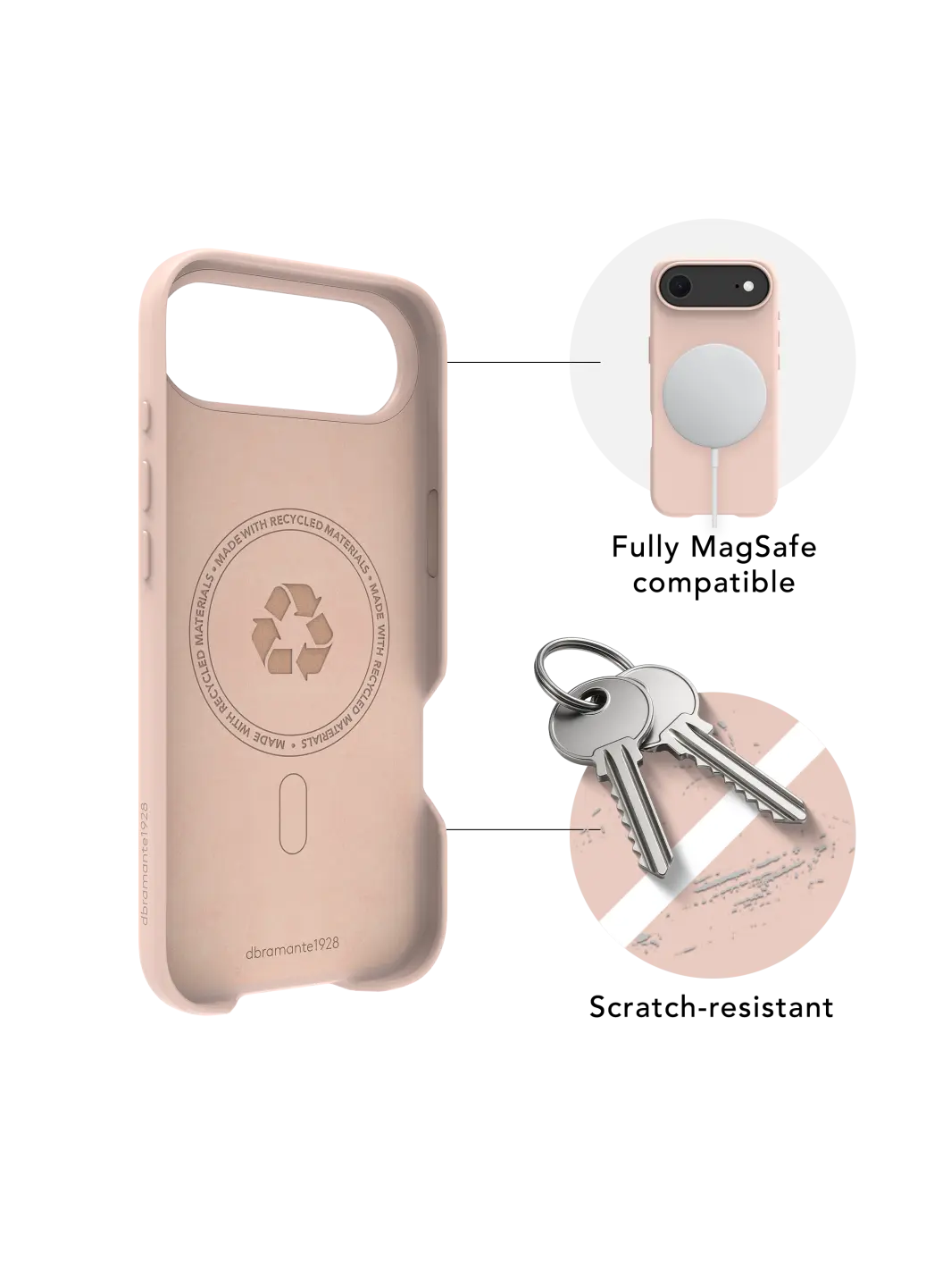 Roskilde MagSafe ICON - iPhone Air - Pink Sand Phone Case