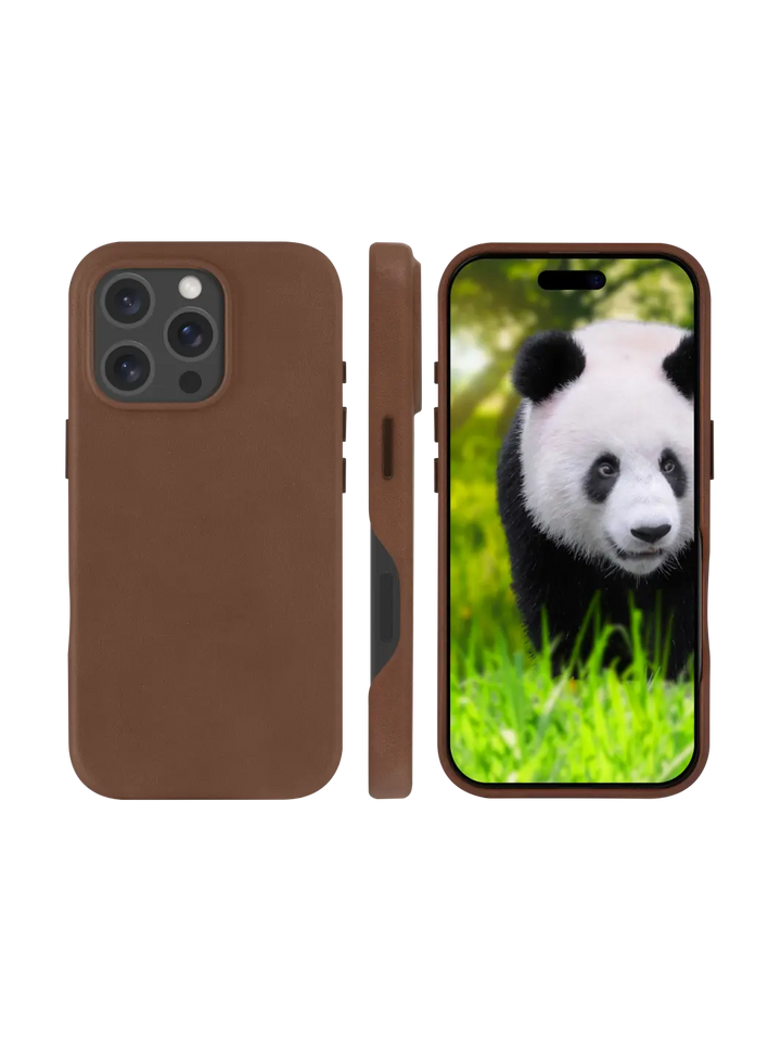 Roskilde MagSafe - iPhone 16 Pro - Dunkel Tan