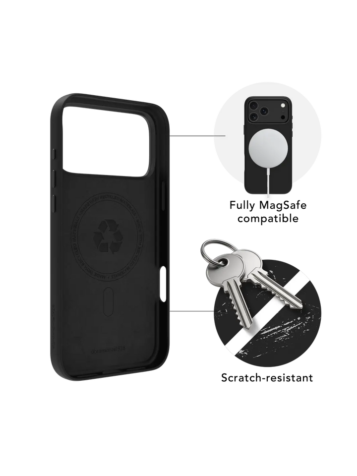 Roskilde MagSafe ICON - iPhone 17 Pro Max - Midnight Phone Case