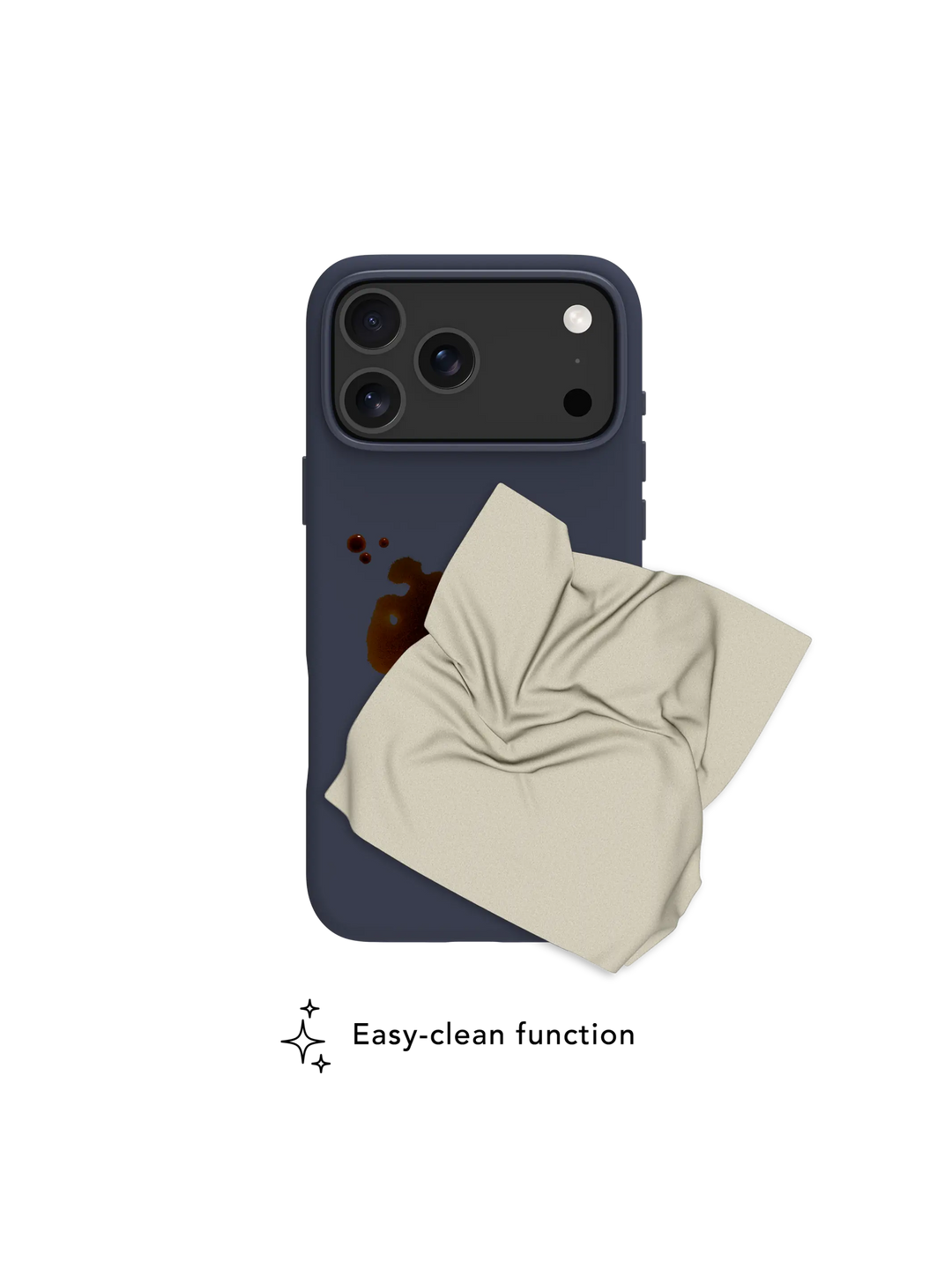Roskilde MagSafe Kickstand ICON - iPhone 17 Pro - Tiefes Wasser