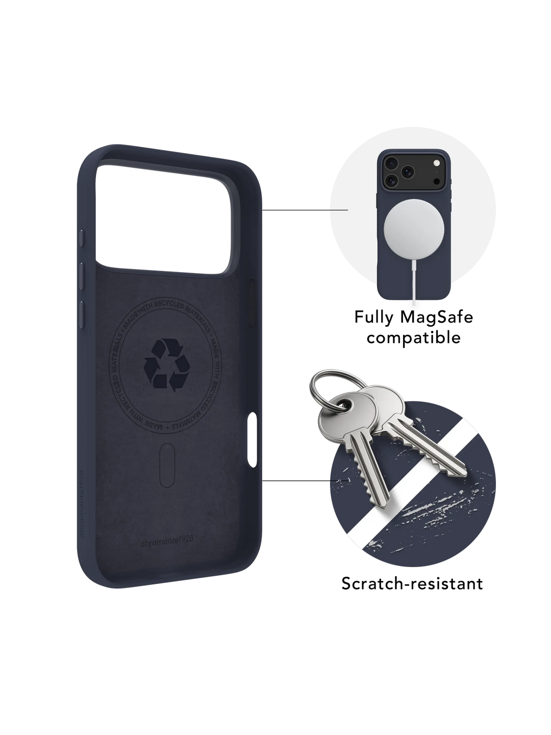 Roskilde MagSafe ICON - iPhone 18 Pro/17 Pro - Deep Water Phone Case