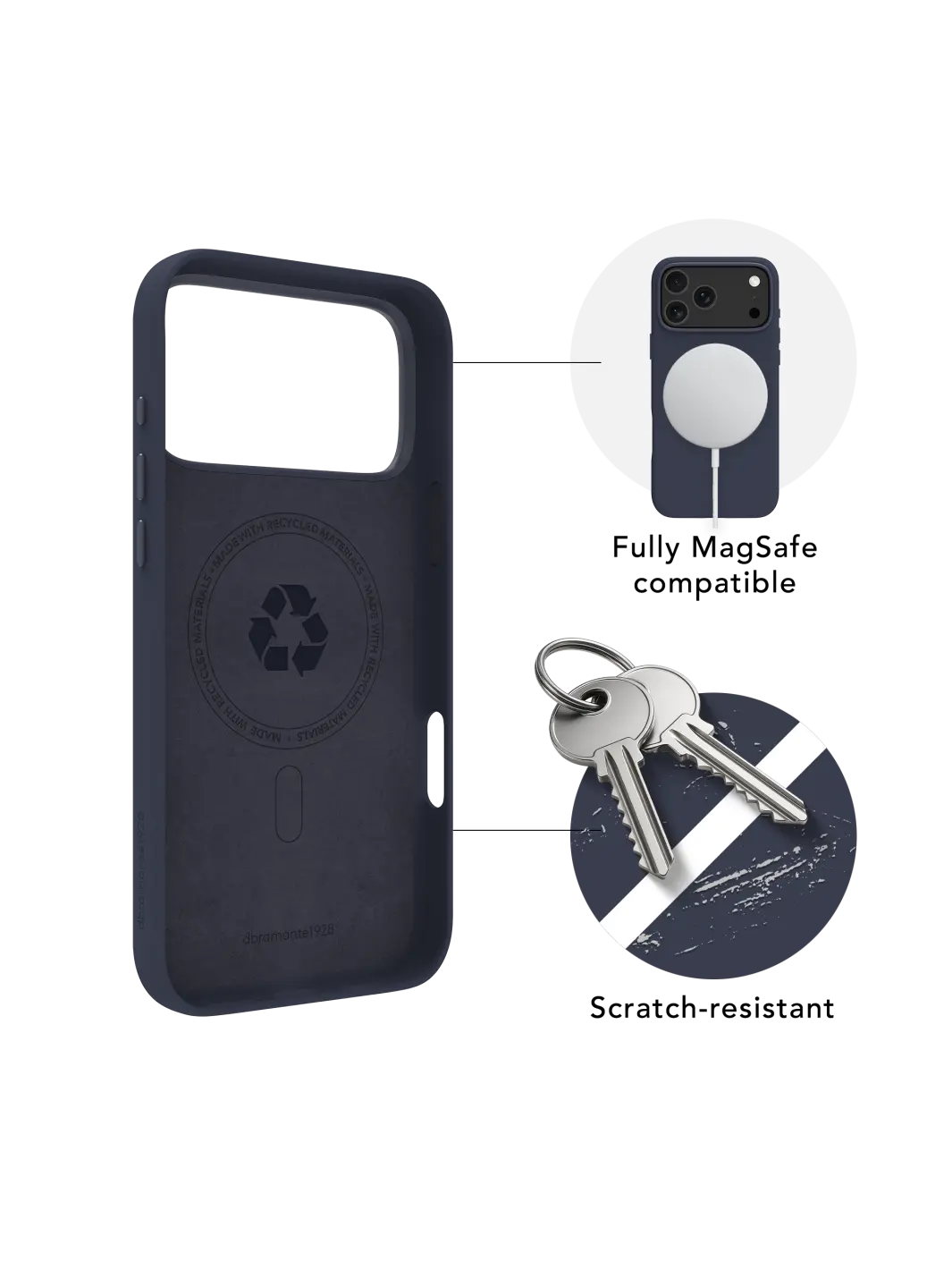 Roskilde MagSafe ICON - iPhone 17 Pro Max - Deep Water Phone Case