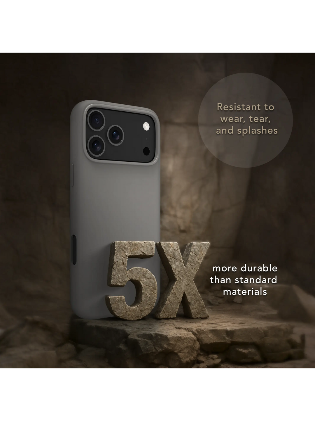 Roskilde MagSafe ICON - iPhone 17 Pro Max - Flussstein