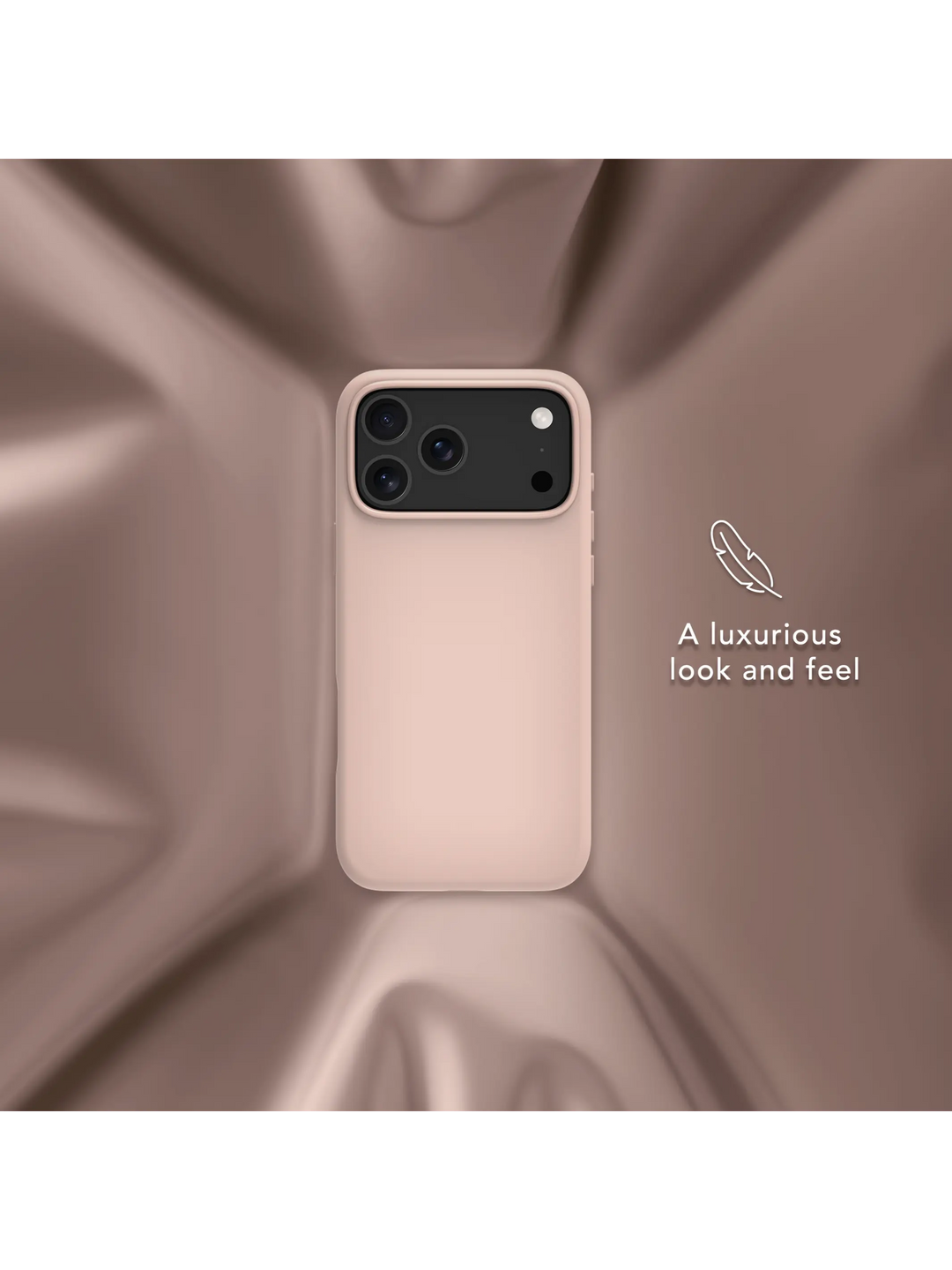 Roskilde MagSafe ICON - iPhone 17 Pro Max - Rosa Sand