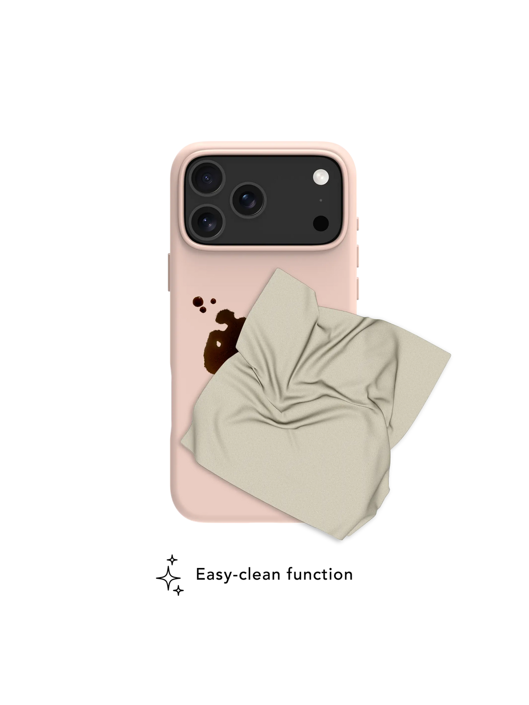 Roskilde MagSafe ICON - iPhone 17 Pro Max - Rosa Sand