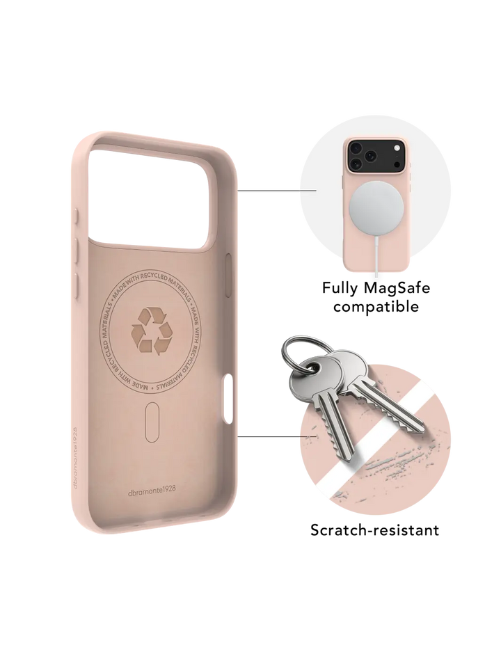 Roskilde MagSafe ICON - iPhone 17 Pro Max - Pink Sand Phone Case