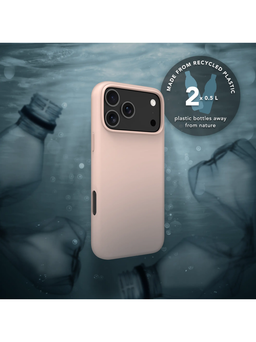 Roskilde MagSafe ICON - iPhone 17 Pro Max - Rosa Sand