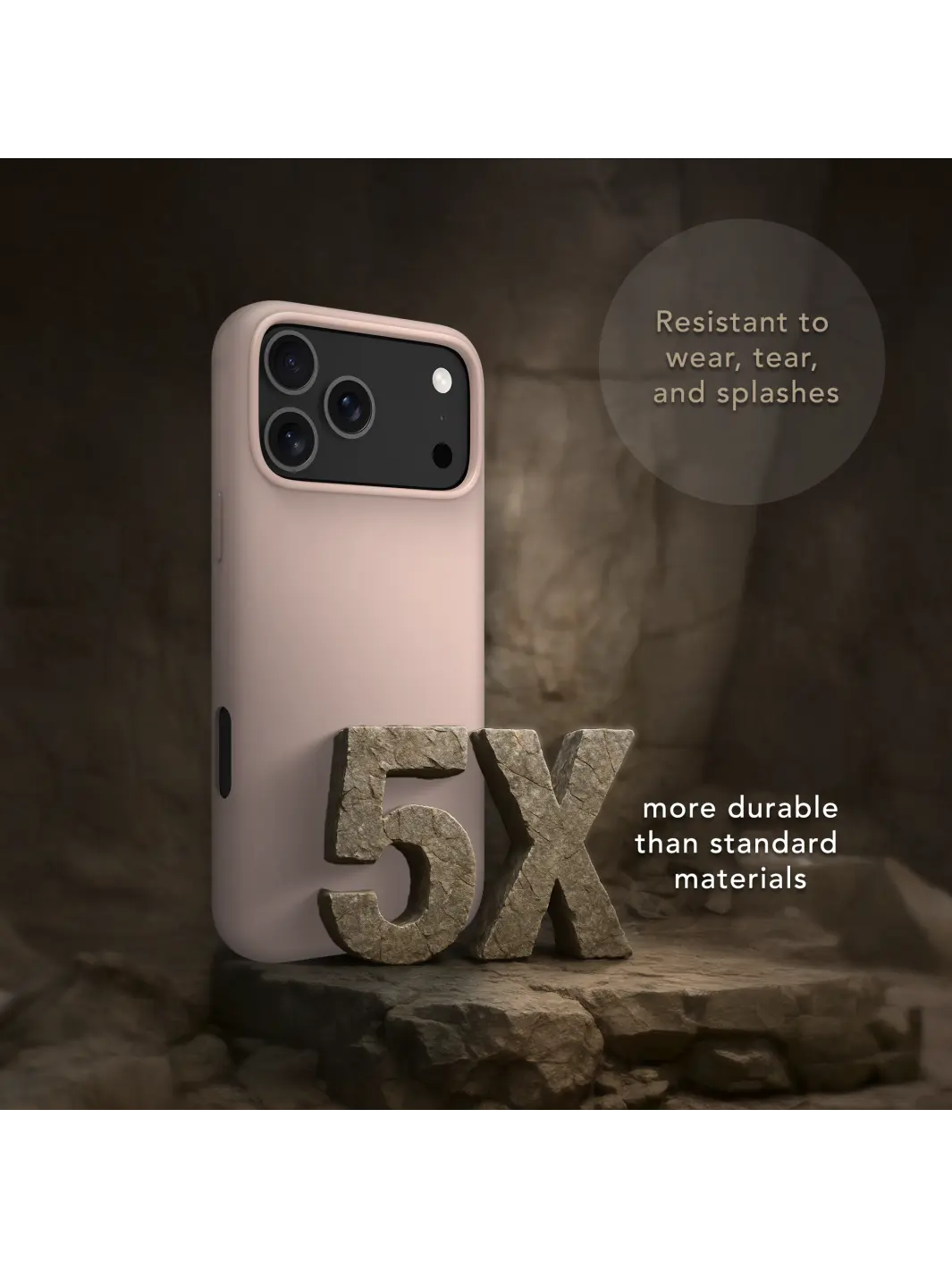 Roskilde MagSafe ICON - iPhone 17 Pro Max - Pink Sand Phone Case