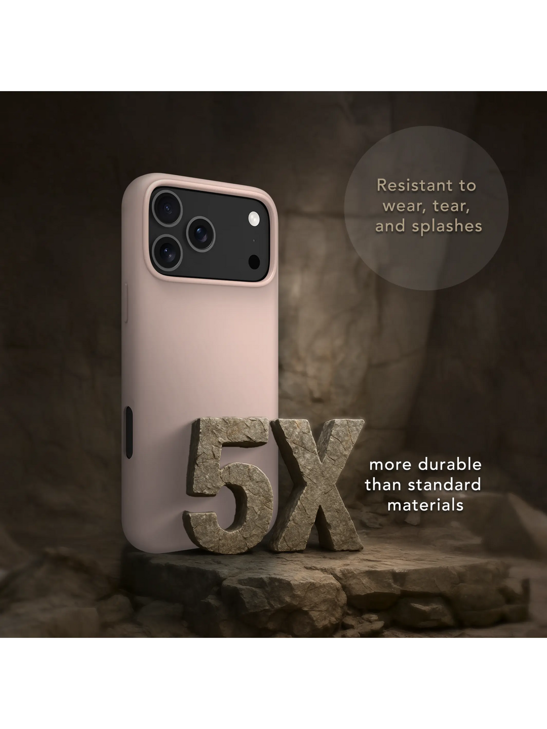 Roskilde MagSafe ICON - iPhone 17 Pro Max - Rosa Sand