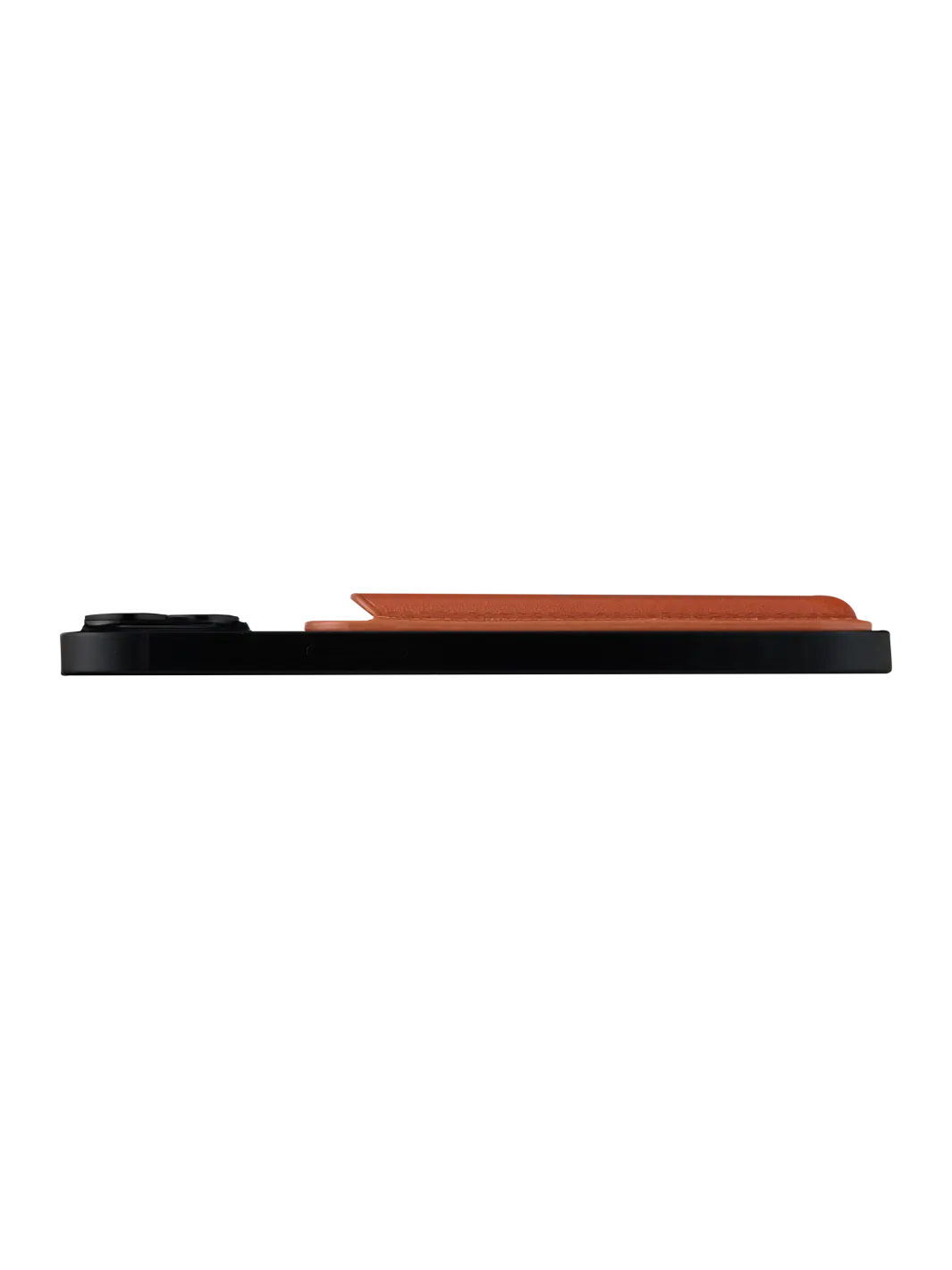 Leather wallet with MagSafe - Tan
