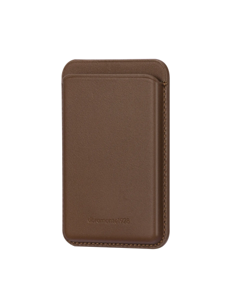 Leather wallet with MagSafe - Dark Tan – dbramante1928