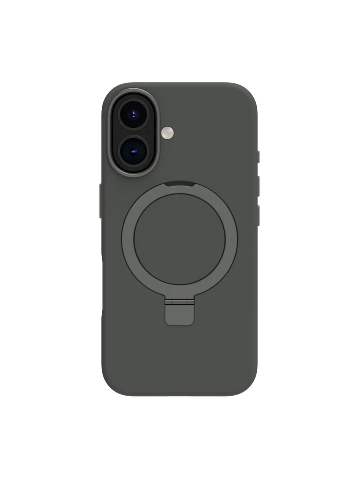 Roskilde MagSafe Kickstand ICON - iPhone 16 - Forest Shadow