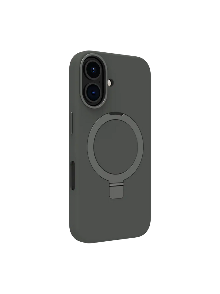 Roskilde MagSafe Kickstand ICON - iPhone 16 - Forest Shadow