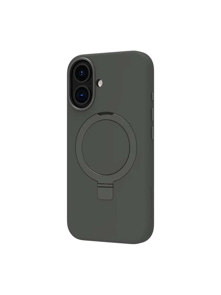 Roskilde MagSafe Kickstand ICON - iPhone 16 - Forest Shadow