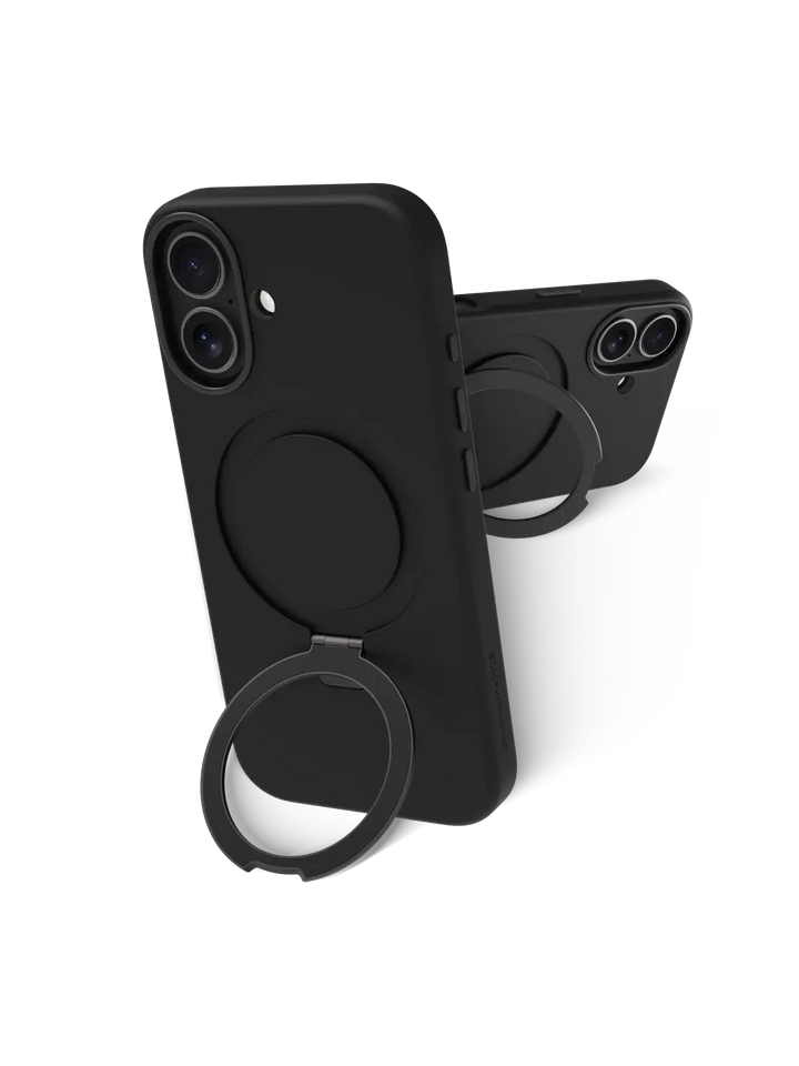 Roskilde MagSafe Kickstand ICON - iPhone 17 - Midnight Phone Case
