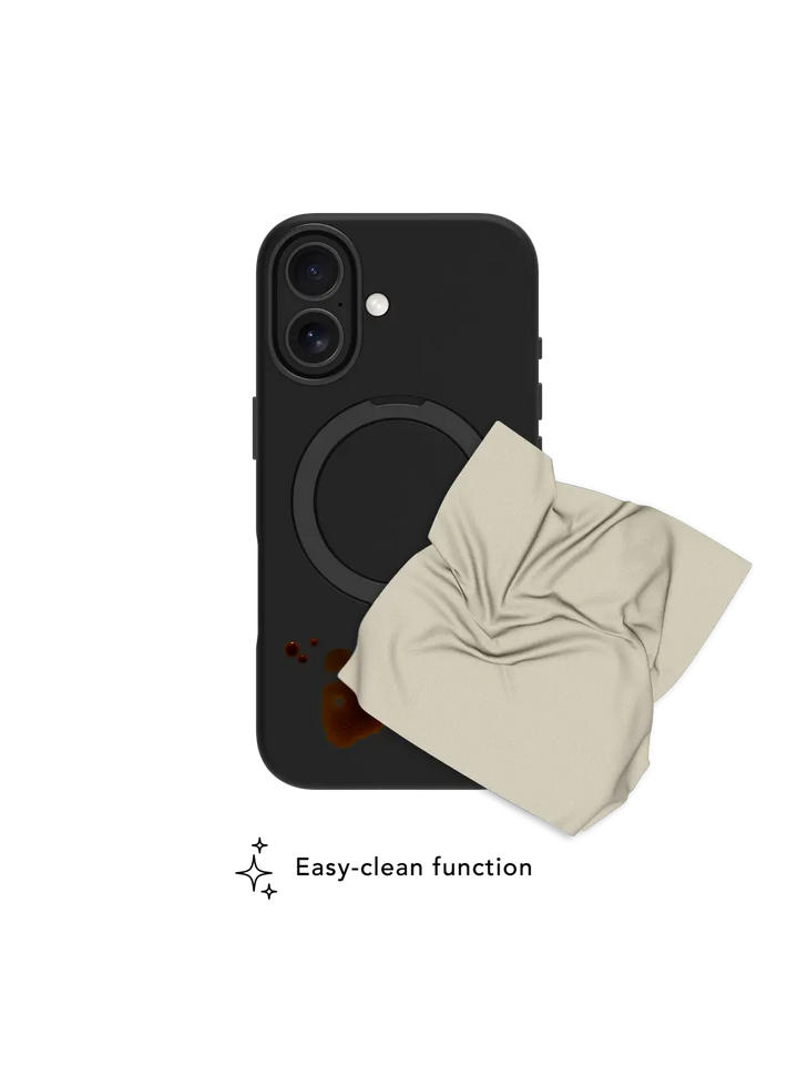Roskilde MagSafe Kickstand ICON - iPhone 17 - Midnight Phone Case