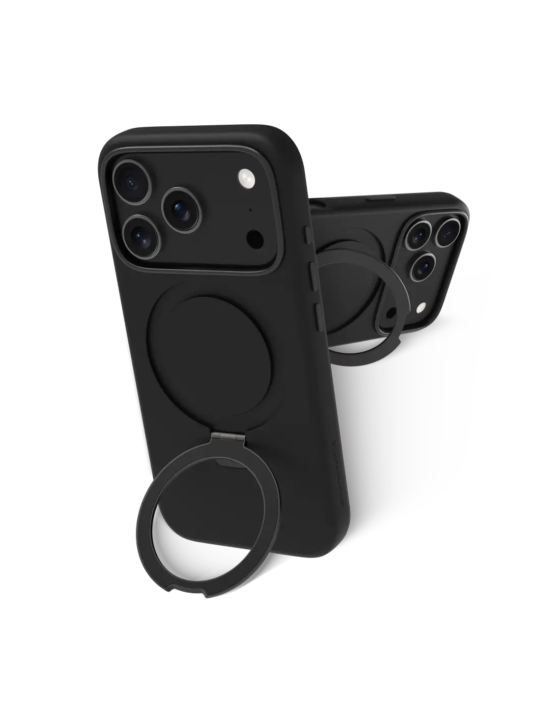 Roskilde MagSafe Kickstand ICON - iPhone 17 Pro - Midnight Phone Case