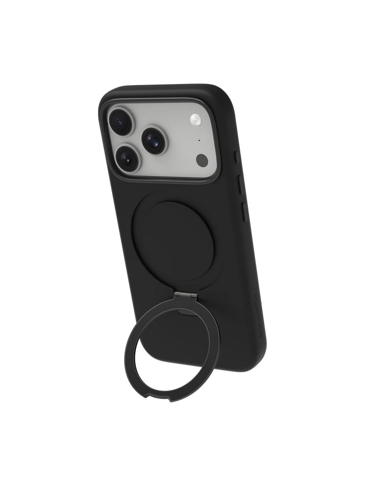 Roskilde MagSafe Kickstand ICON - iPhone 18 Pro/17 Pro - Midnight Phone Case