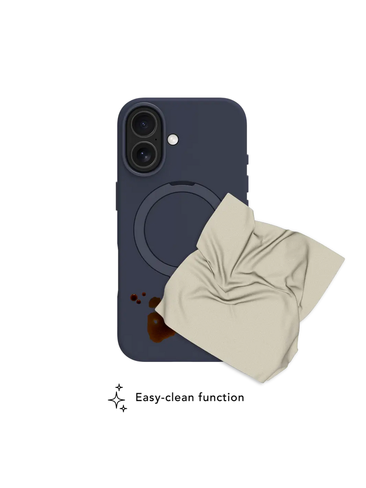 Roskilde MagSafe Kickstand ICON - iPhone 17 - Deep Water Phone Case