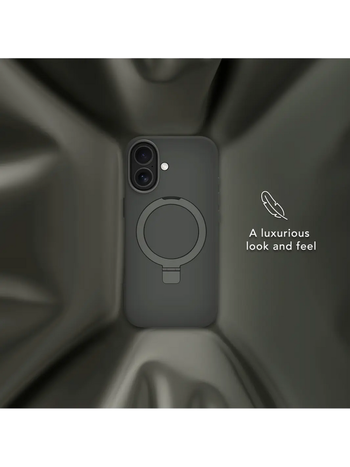 Roskilde MagSafe Kickstand ICON - iPhone 17 - Forest Shadow Phone Case