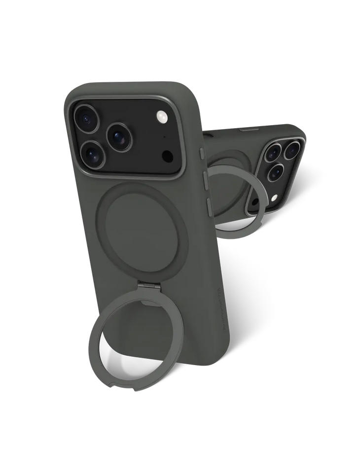 Roskilde MagSafe Kickstand ICON - iPhone 17 Pro - Forest Shadow Phone Case