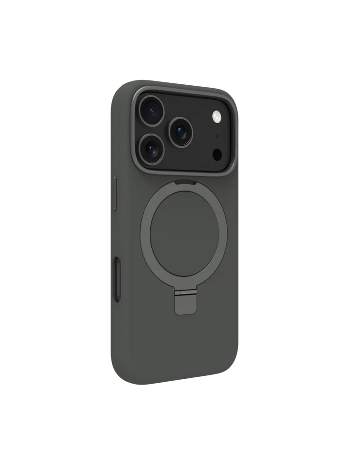 Roskilde MagSafe Kickstand ICON - iPhone 17 Pro - Forest Shadow Phone Case