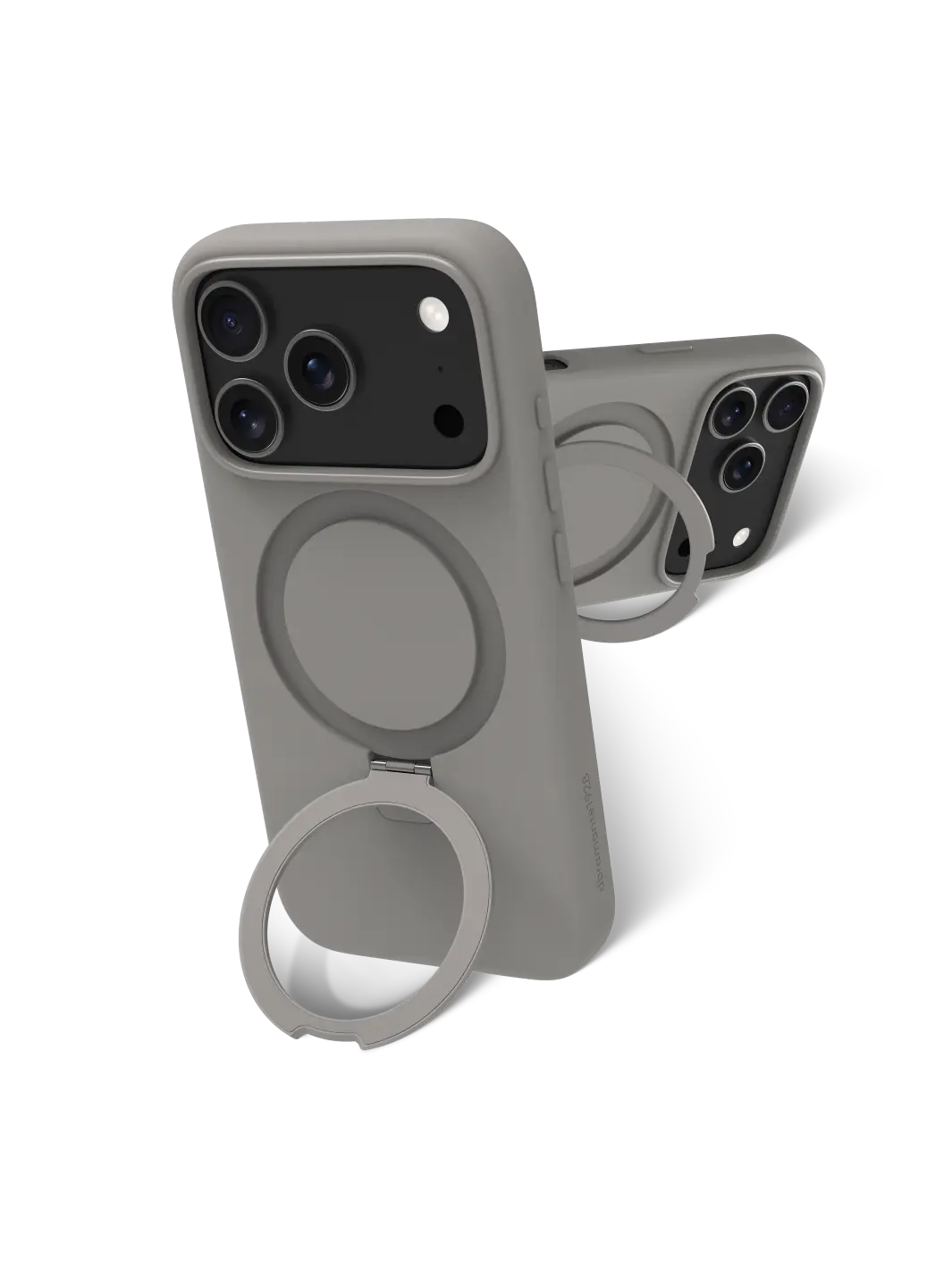 Roskilde MagSafe Kickstand ICON - iPhone 17 Pro - River Stone Phone Case