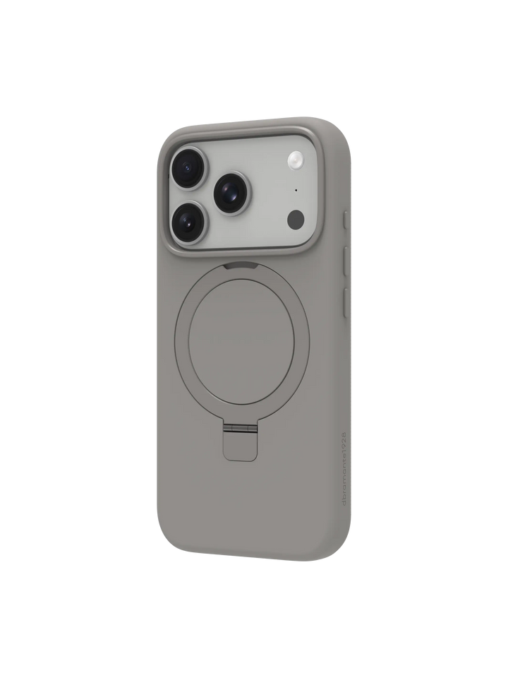Roskilde MagSafe Kickstand ICON - iPhone 18 Pro/17 Pro - River Stone Phone Case