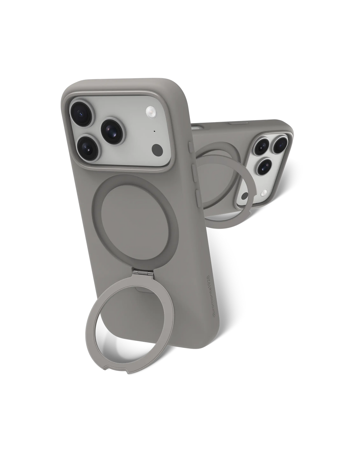 Roskilde MagSafe Kickstand ICON - iPhone 18 Pro/17 Pro - River Stone Phone Case