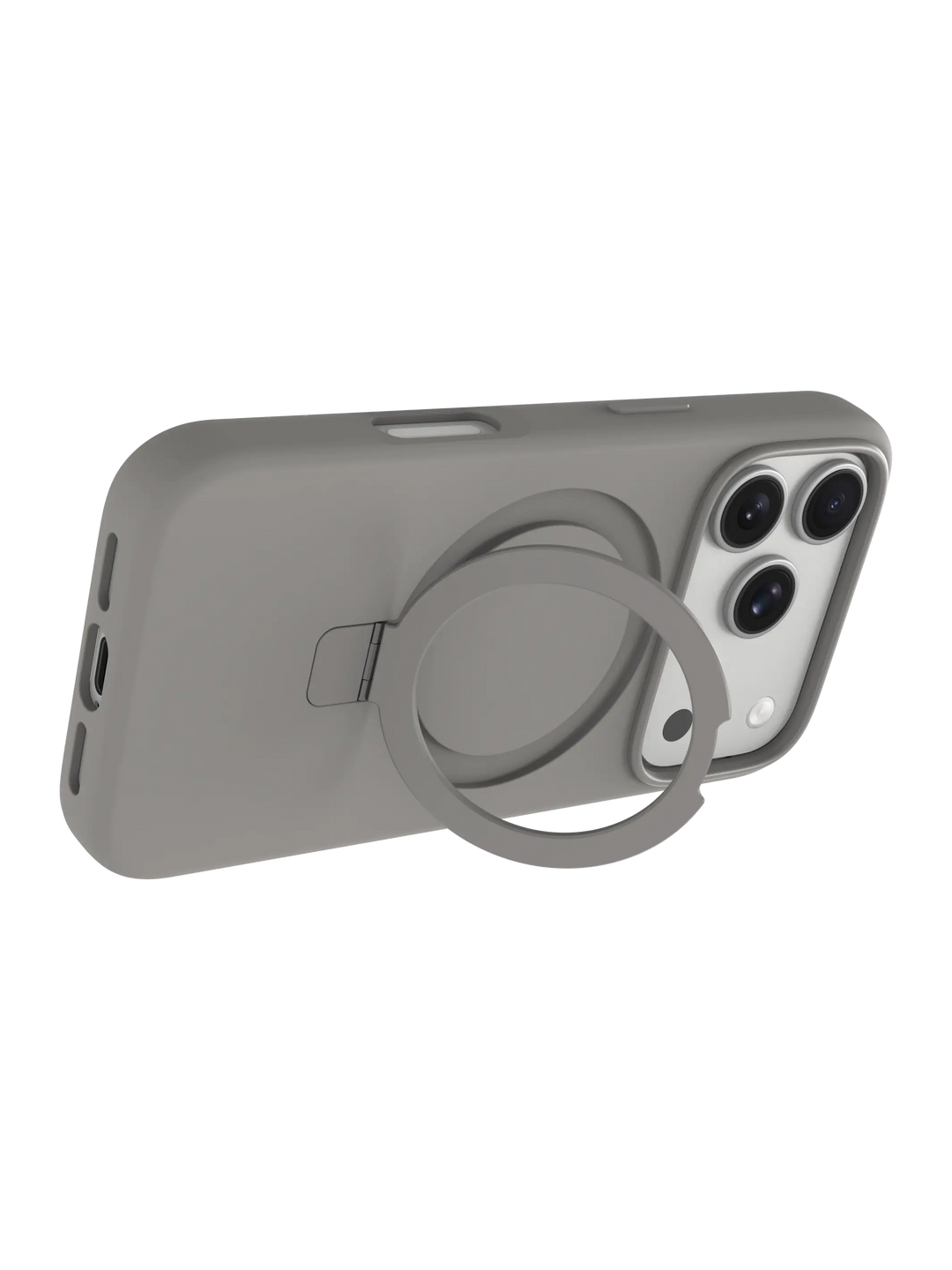 Roskilde MagSafe Kickstand ICON - iPhone 18 Pro/17 Pro - River Stone Phone Case