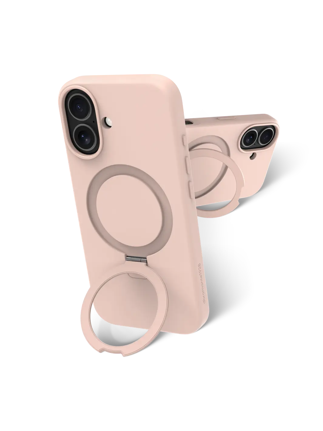 Roskilde MagSafe Kickstand ICON - iPhone 17 - Pink Sand Phone Case