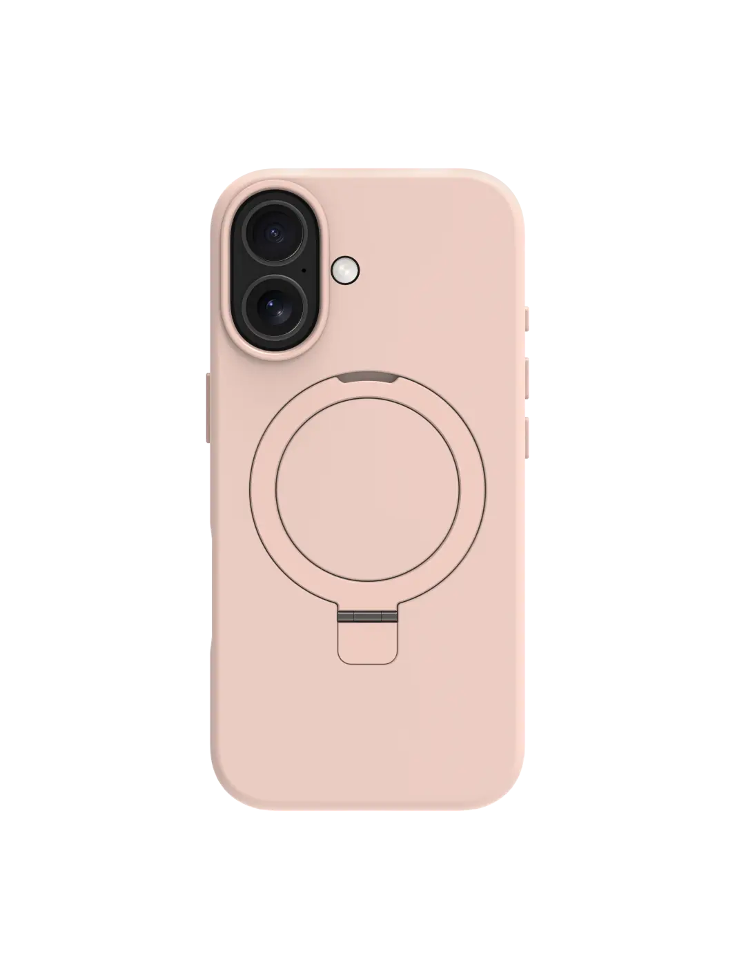 Roskilde MagSafe Kickstand ICON - iPhone 17 - Pink Sand Phone Case