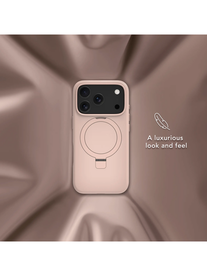 Roskilde MagSafe Kickstand ICON - iPhone 17 Pro - Pink Sand