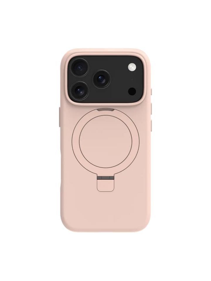 Roskilde MagSafe Kickstand ICON - iPhone 17 Pro - Pink Sand Phone Case