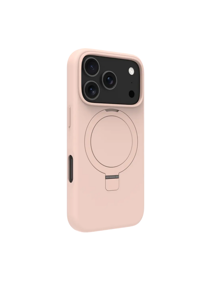 Roskilde MagSafe Kickstand ICON - iPhone 17 Pro - Pink Sand Phone Case