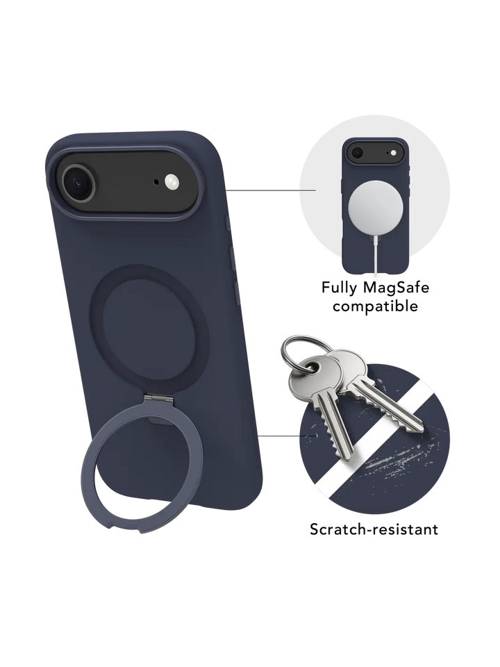 Roskilde MagSafe Kickstand ICON - iPhone Air - Deep Water Phone Case