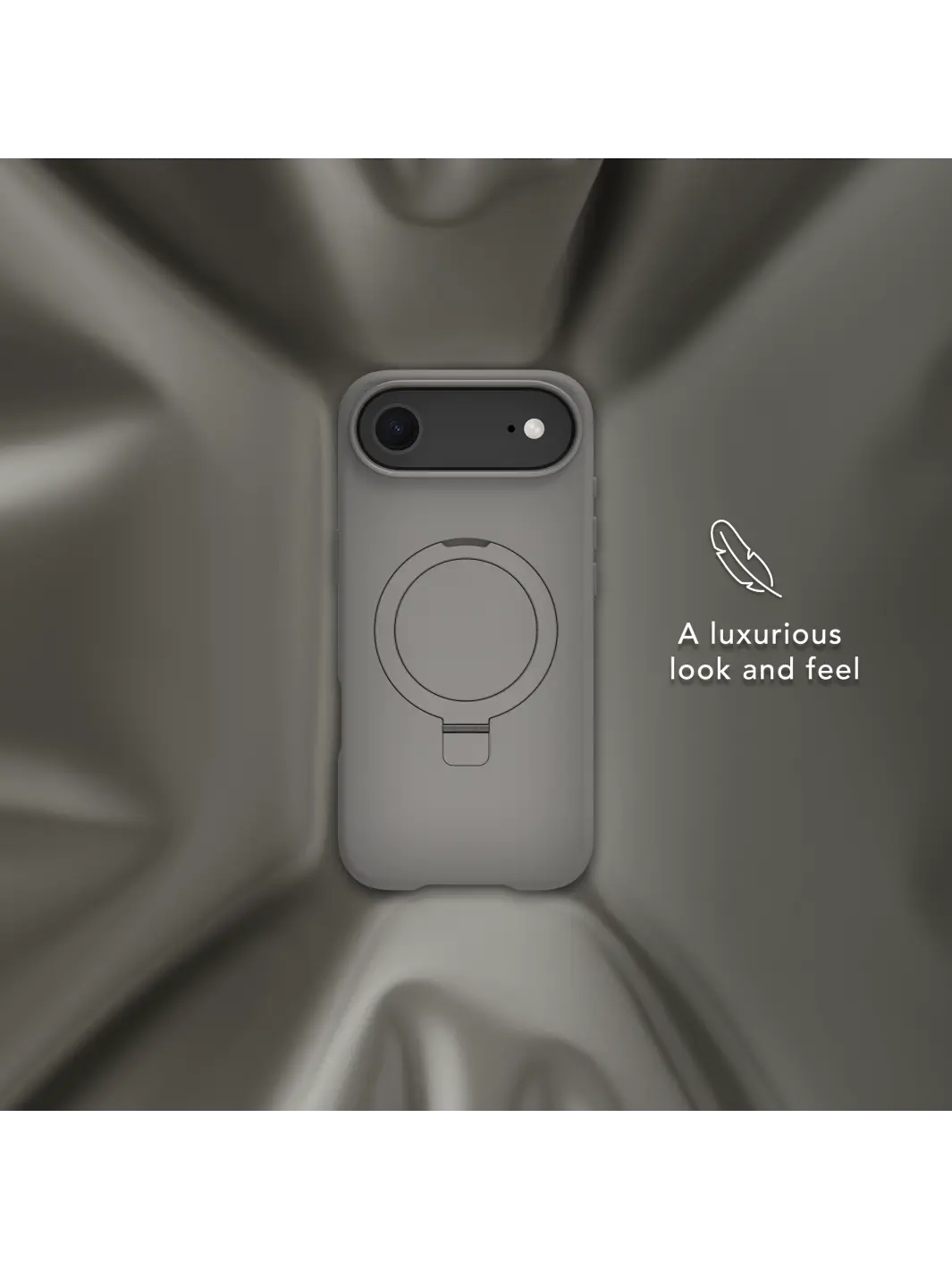 Roskilde MagSafe Kickstand ICON - iPhone Air - River Stone Phone Case