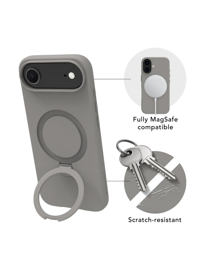 Roskilde MagSafe Kickstand ICON - iPhone Air - River Stone Phone Case