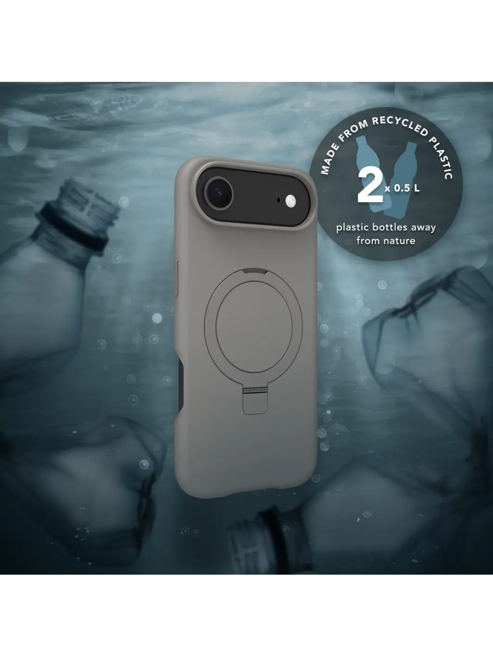 Roskilde MagSafe Kickstand ICON - iPhone Air - River Stone Phone Case