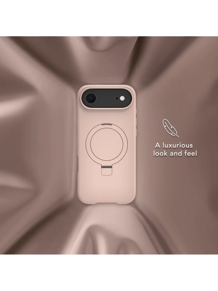 Roskilde MagSafe Kickstand ICON - iPhone Air - Pink Sand Phone Case